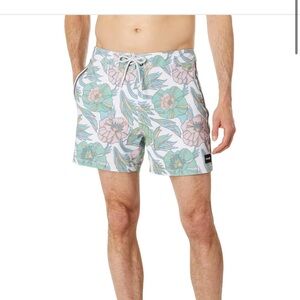 Floral Print Swim Shorts